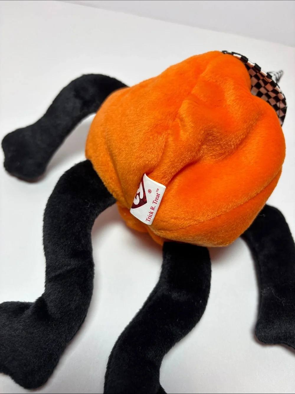 Ty Halloween Plush Bears and Pumpkin Plush Set - Orange, Brown, Black